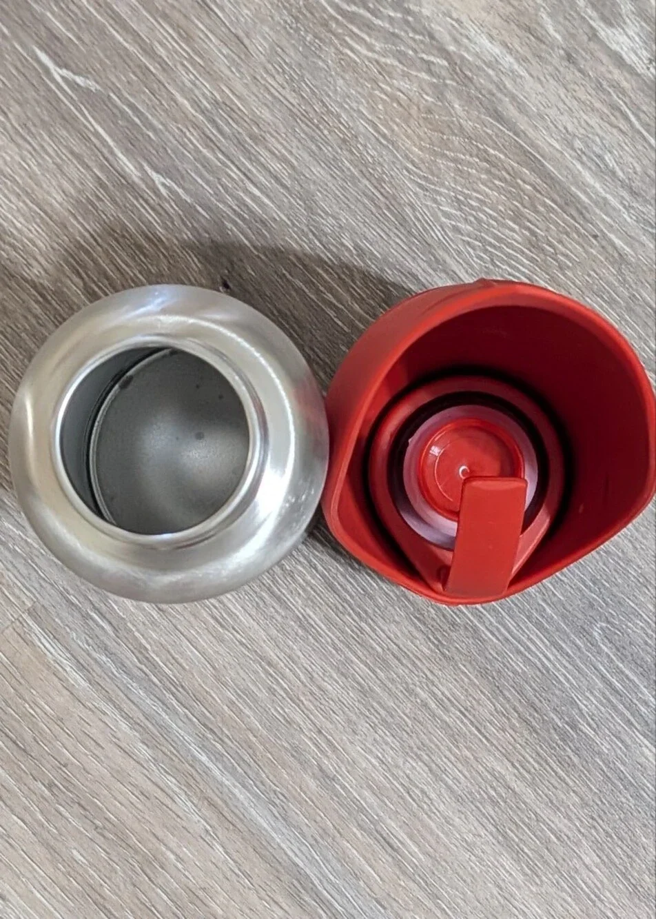 Tuff Pupper PupFlask Red Stainless Steel Travel Flask For Dogs